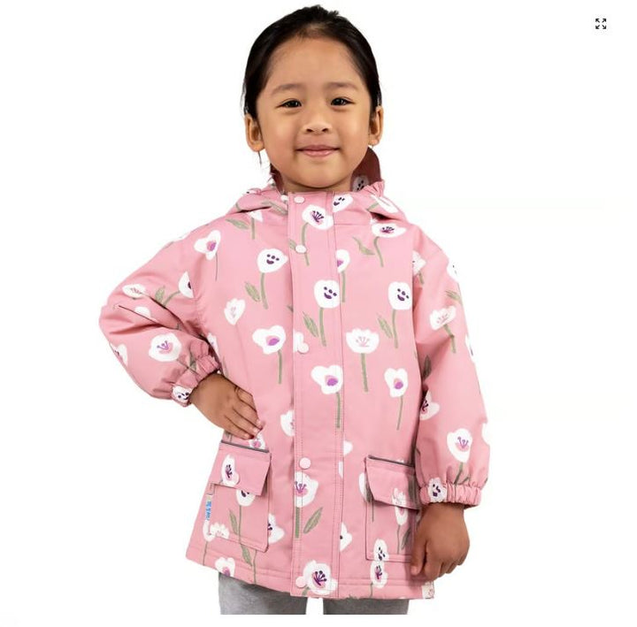 Jan & Jul - Cozy Fleece Lined Kids Rain Jacket