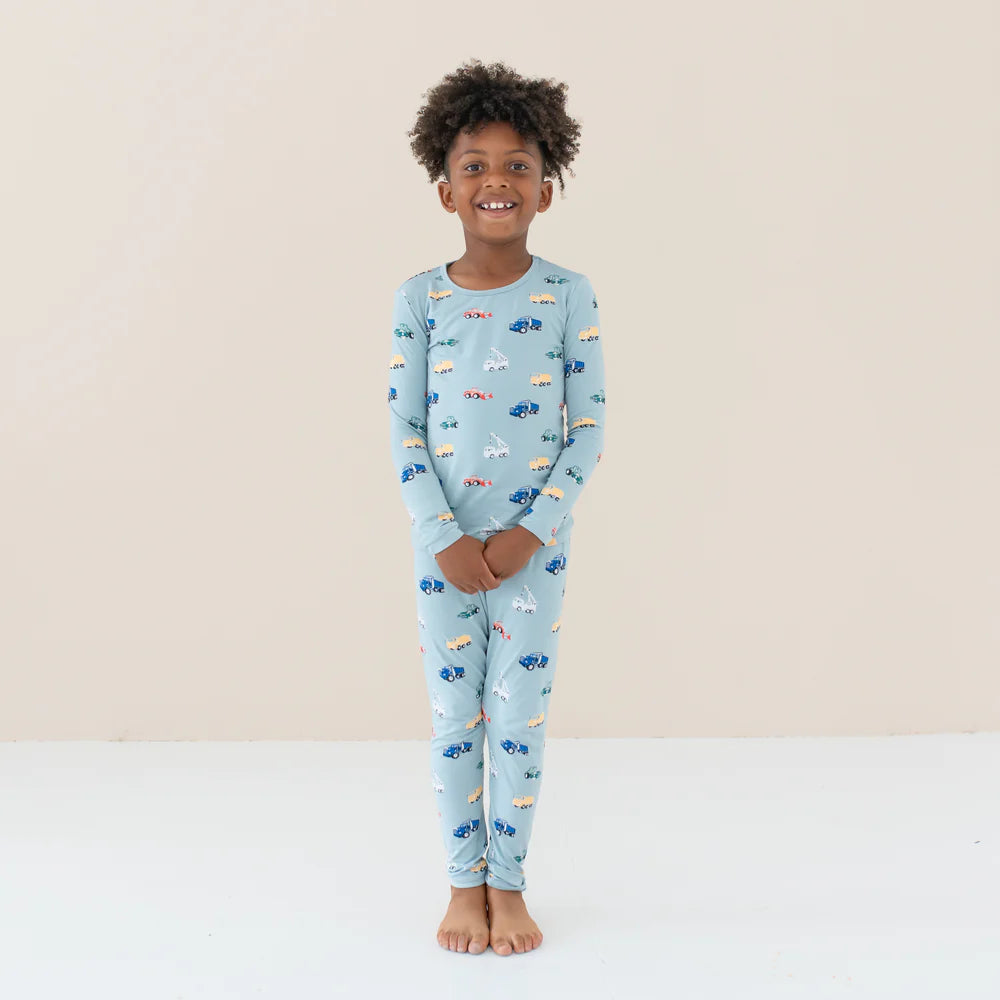 Kyte Baby - Size 7 Youth Long Sleeve Pajama/PJ Set