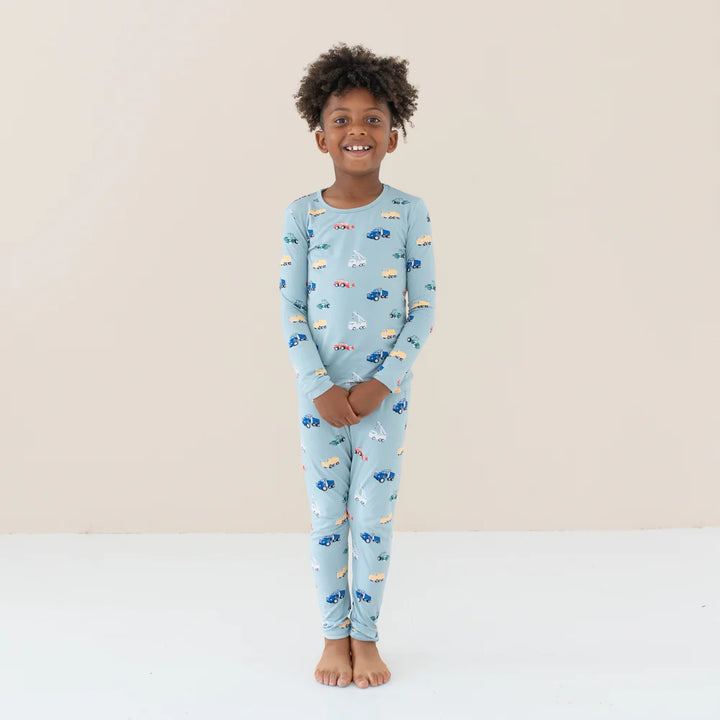 Kyte Baby - Size 7 Youth Long Sleeve Pajama/PJ Set