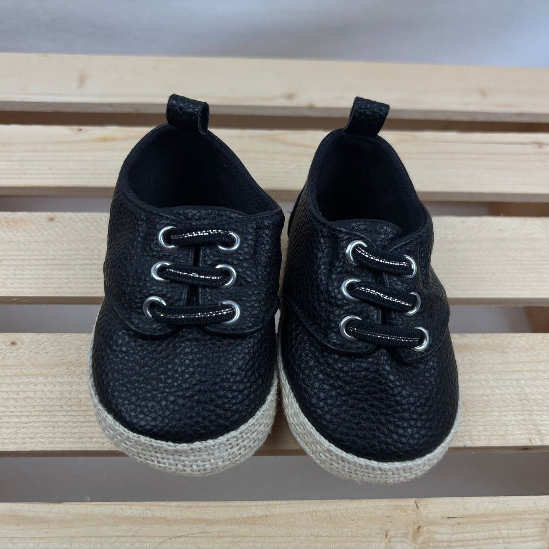 First Steps Baby Crib Shoes -  Size 4 Baby/Toddler