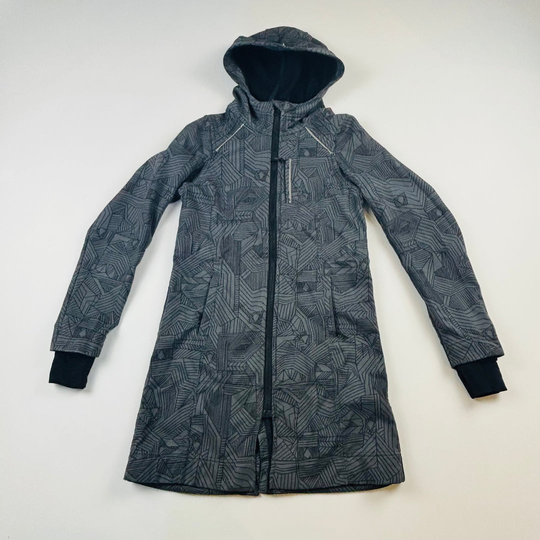 Ivivva Soft Shell Rain Jacket - Size 8 Youth