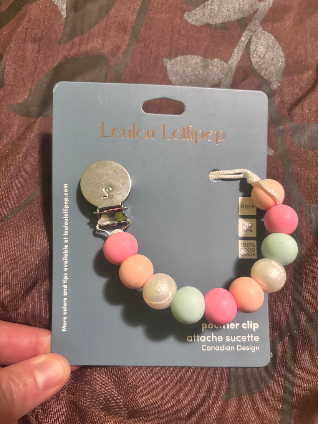 Loulou Lollipop - Lolli Pacifier Clip