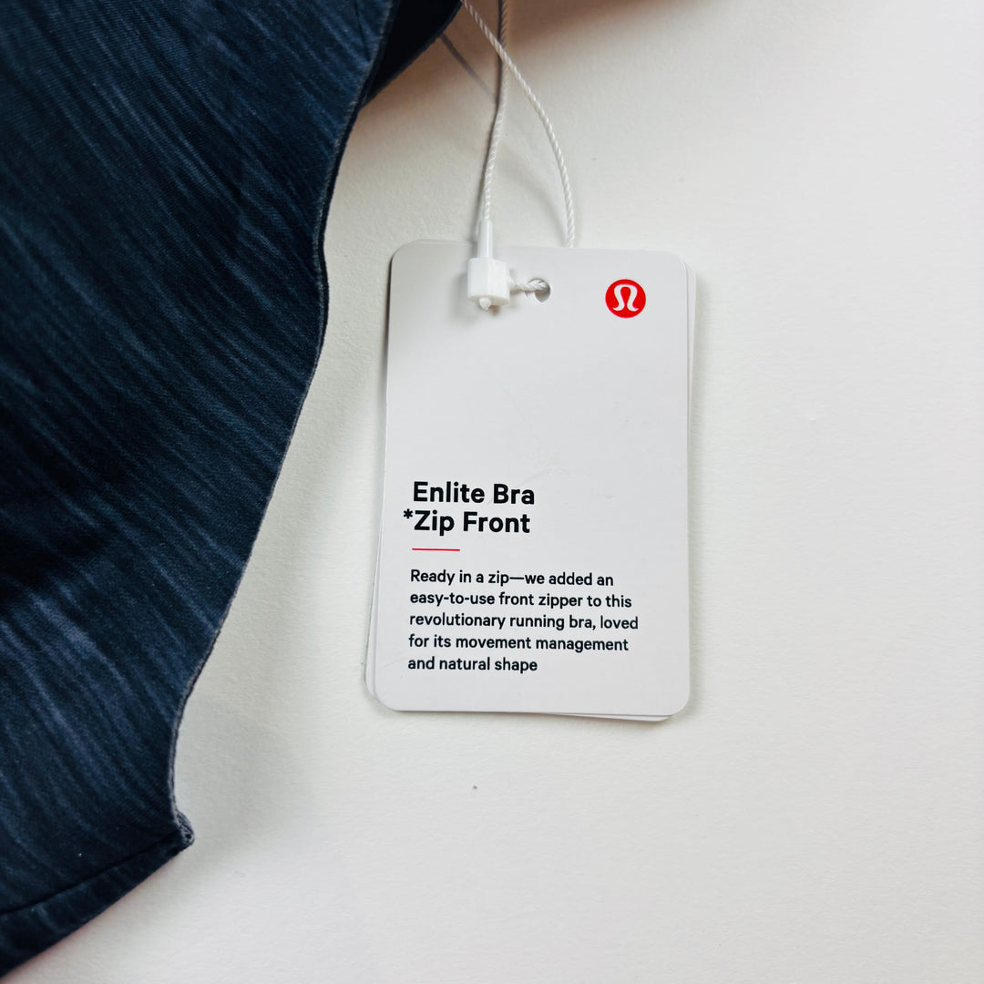 Lululemon Enlite Front Zip Bra - Size 32DD
