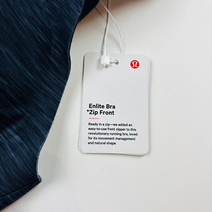 Lululemon Enlite Front Zip Bra - Size 32DD