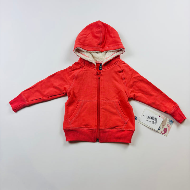 Kickee Pants Sherpa-Lined Bamboo Hoodie - 6-12 Months