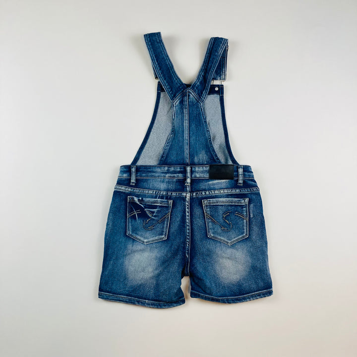 Silver Jean "Nisha" Overalls - Size 14 Youth