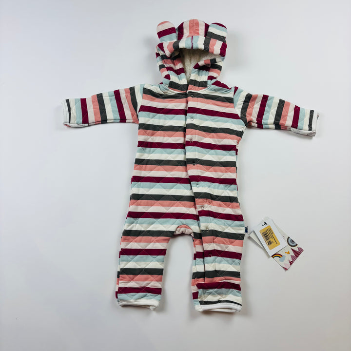 KicKee Pants Bamboo Quilted Bunting Suit - 3-6 Months