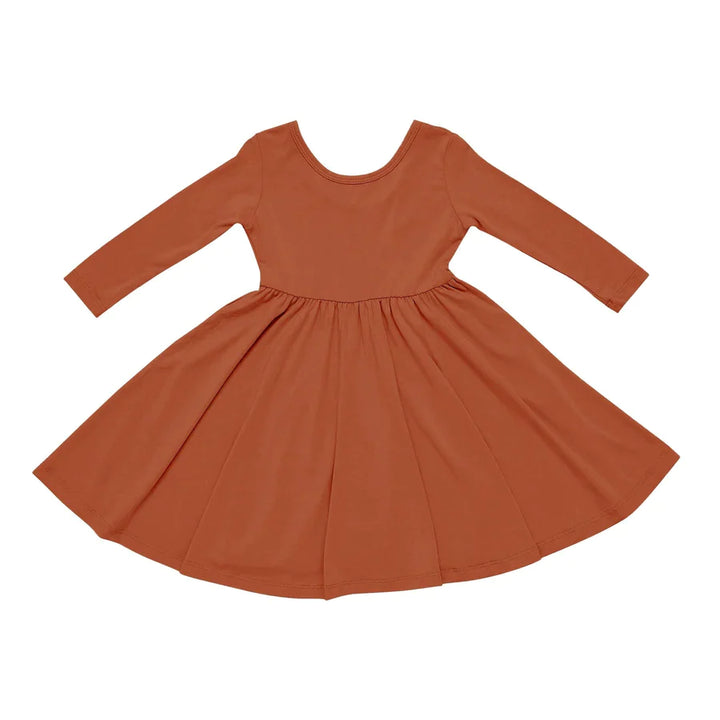 Kyte Baby - Long Sleeve Twirl Dress (18m-4T) - Pitter Patter Boutique