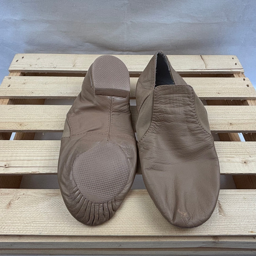 Bloch Tan Leather Jazz Shoes - Size 5 Women&