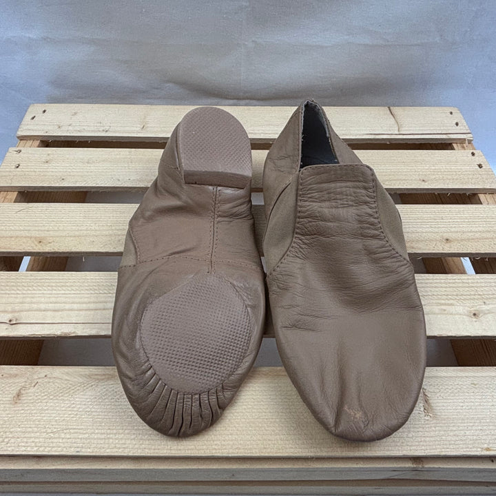 Bloch Tan Leather Jazz Shoes - Size 5 Women&