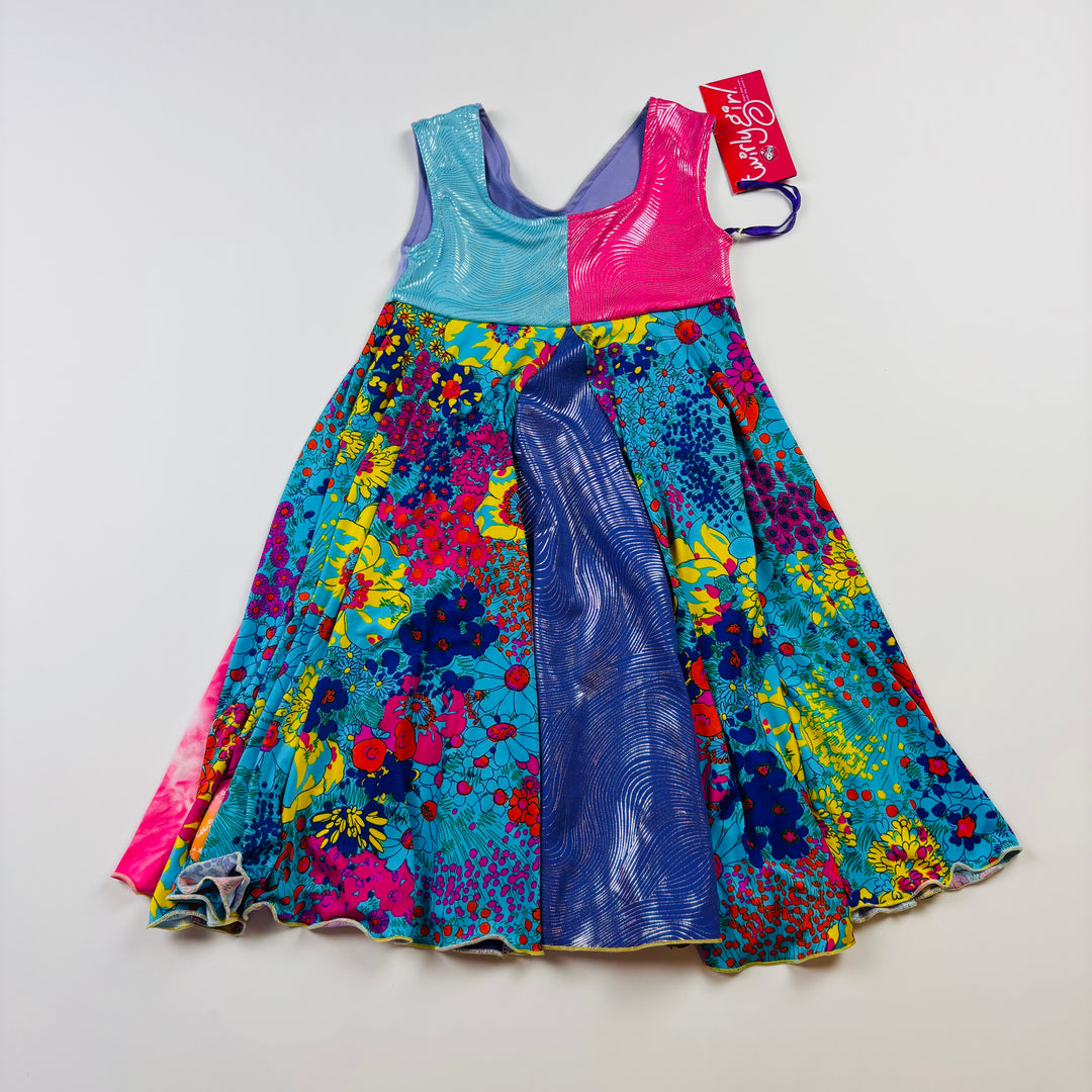 Twirly Girl Dress "Unicorn Swirl Dress" - Size 4 Toddler