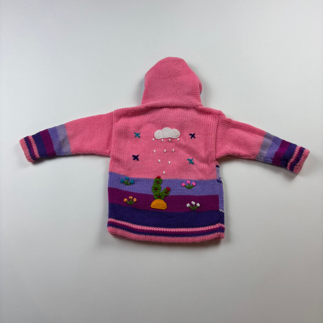Ecuador Kids  Hoodie - Size 2 Toddler