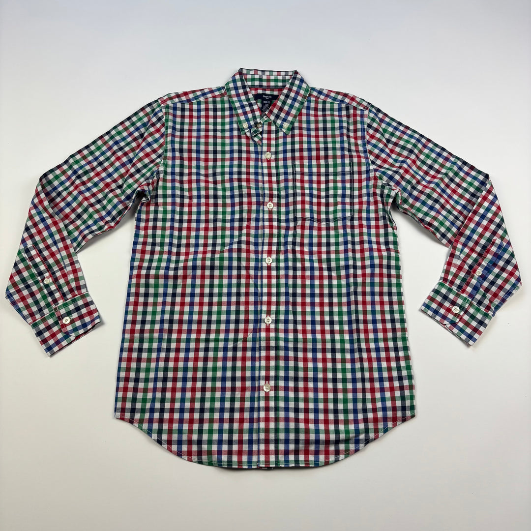 GAP Long Sleeve Button Up Shirt - Size Youth X-Large (12Y)