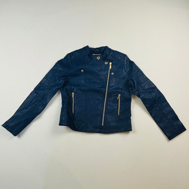 Mayoral Faux Leather Jacket - Size 10 Youth