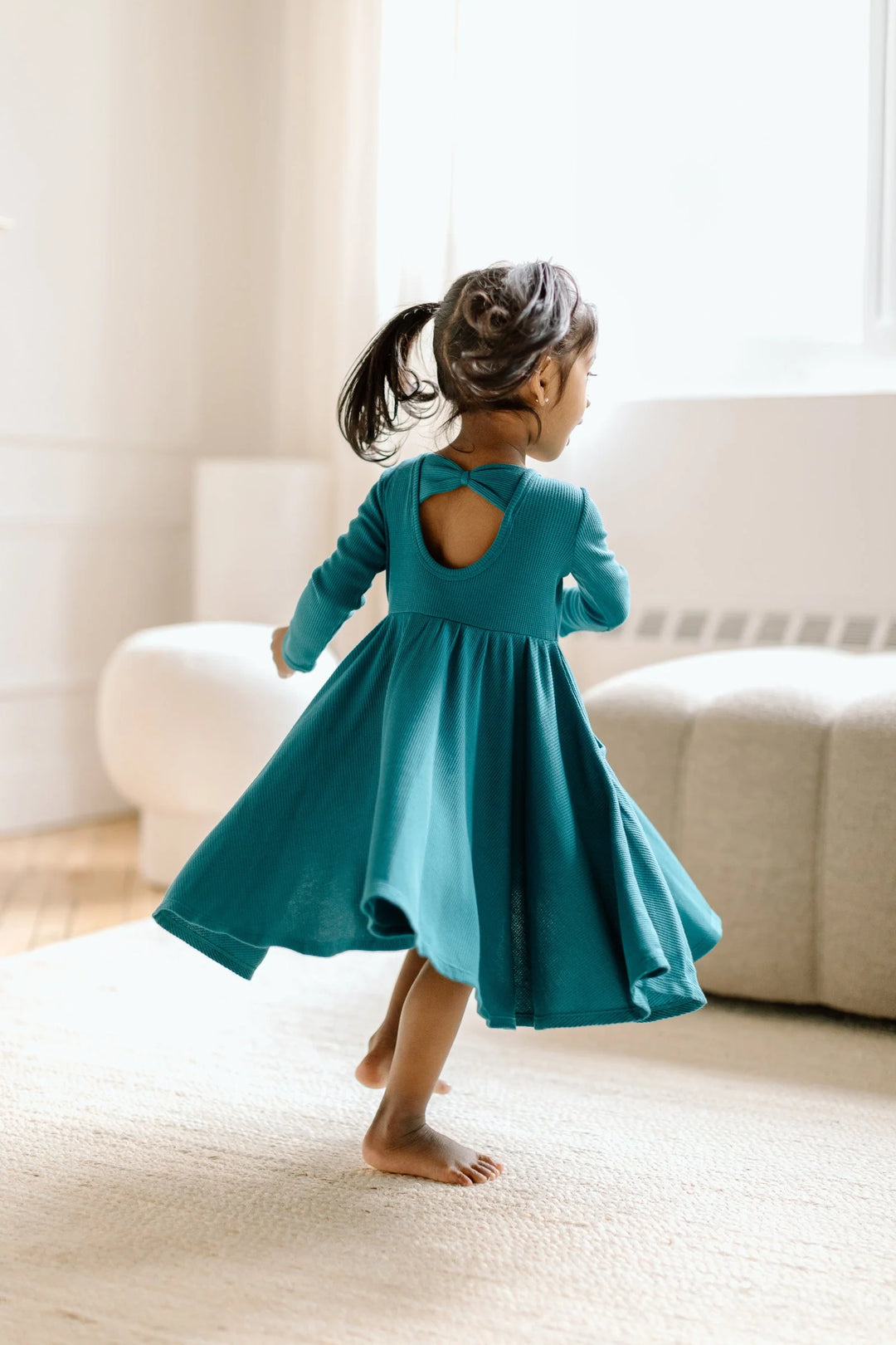 Loulou Lollipop - Waffle Skater Dress