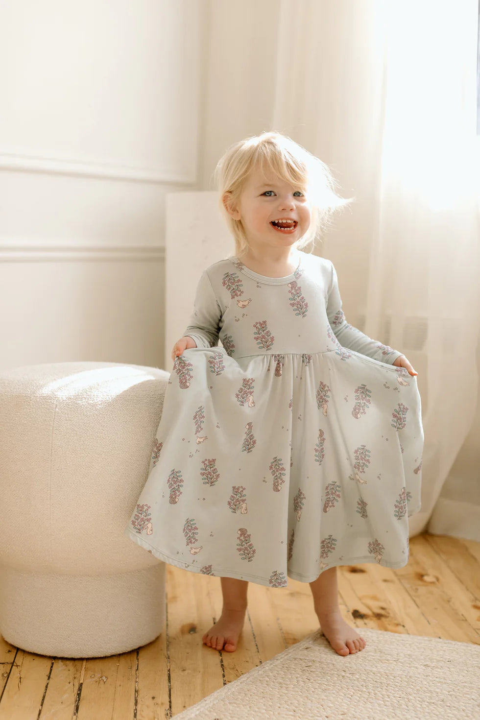 Loulou Lollipop - Long Sleeve Skater Dress