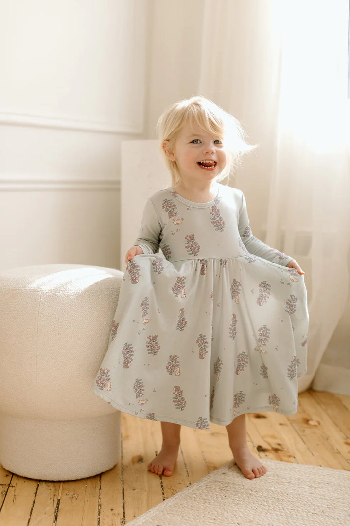 Loulou Lollipop - Long Sleeve Skater Dress