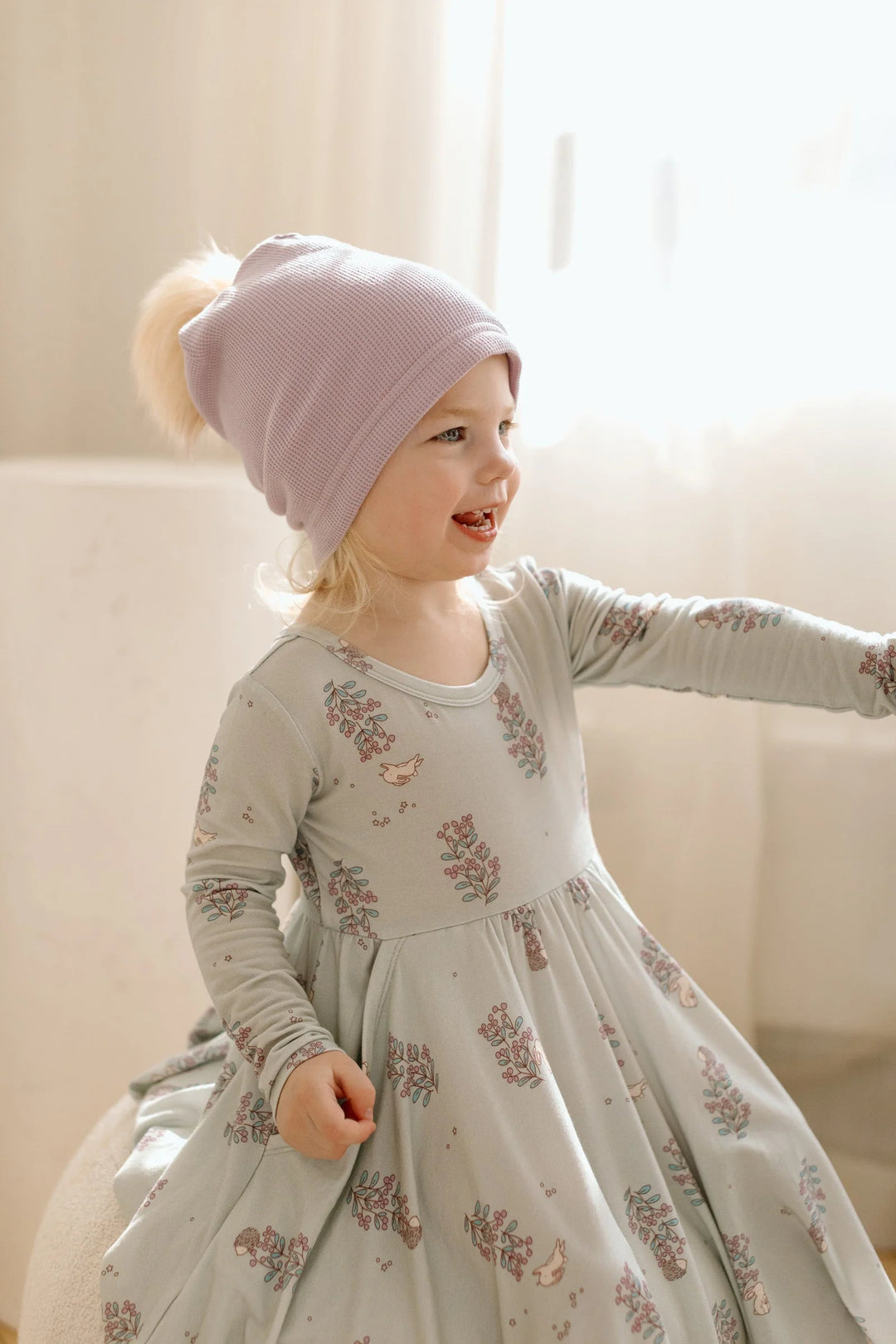 Loulou Lollipop - Long Sleeve Skater Dress