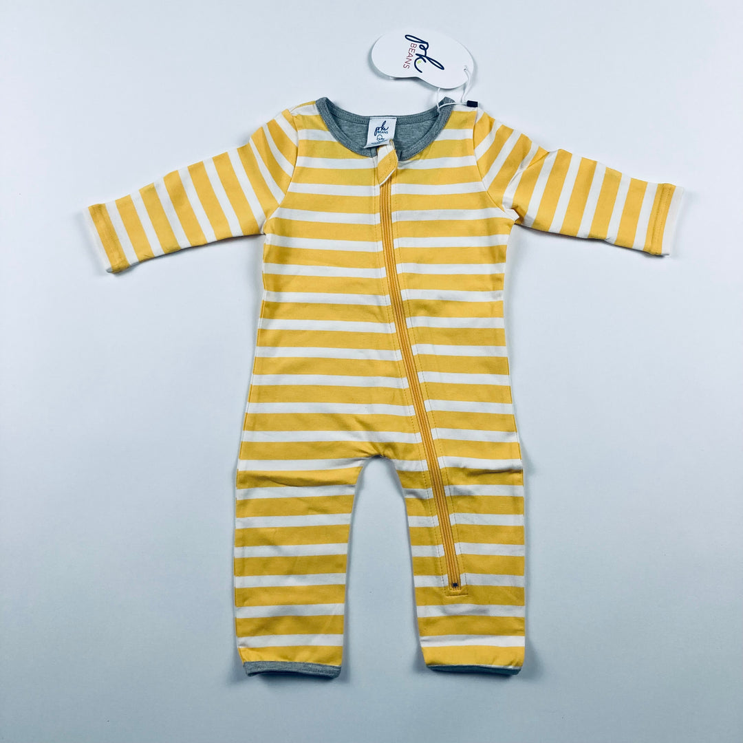 Peekaboo Beans Playsuit - Size 3-6 Months