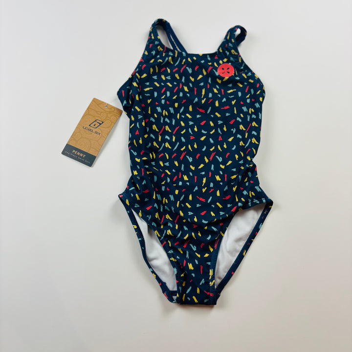 Level Six "Penny" One-Piece Swim Suit - Size 10 Youth