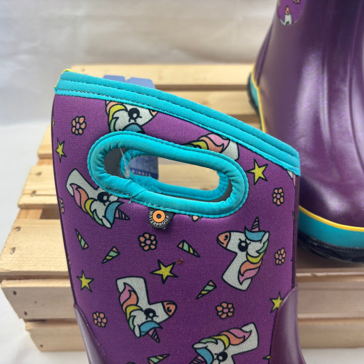 Bogs Kids Classic Dab Unicorn Winter Boot - Size 5 Youth