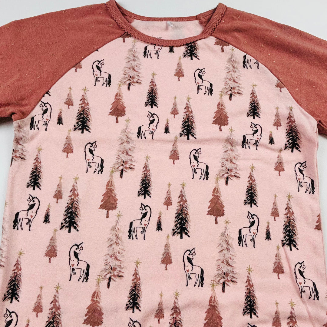 Deux Par Deux Pajamas/PJs - Size 12 Youth