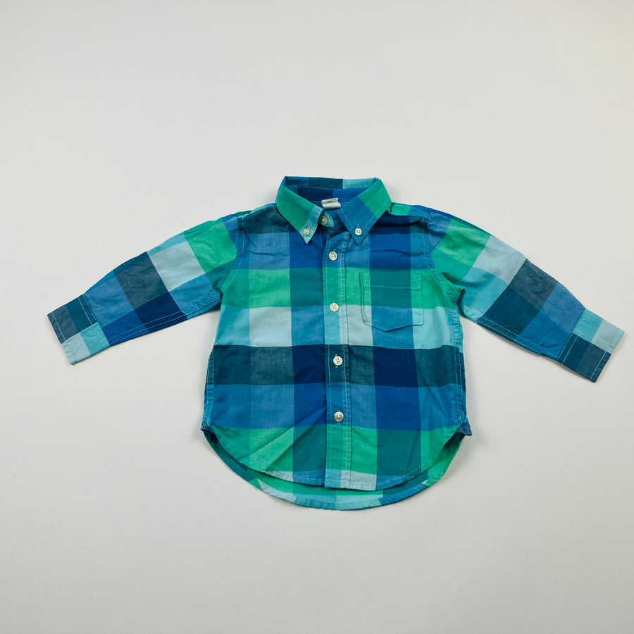 GAP Button-up Shirt - 12-18 Months - Pitter Patter Boutique