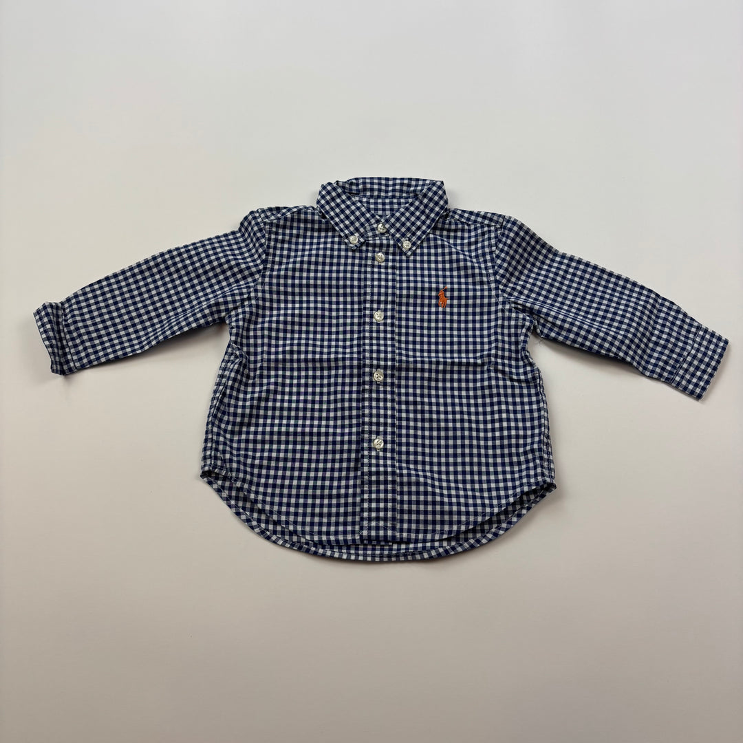 Ralph Lauren Button-up Shirt - 12 Months