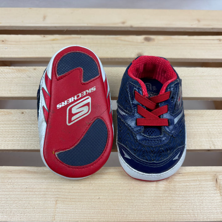 Sketchers Baby Crib Shoes - Size 2-3 Baby (17 EU)