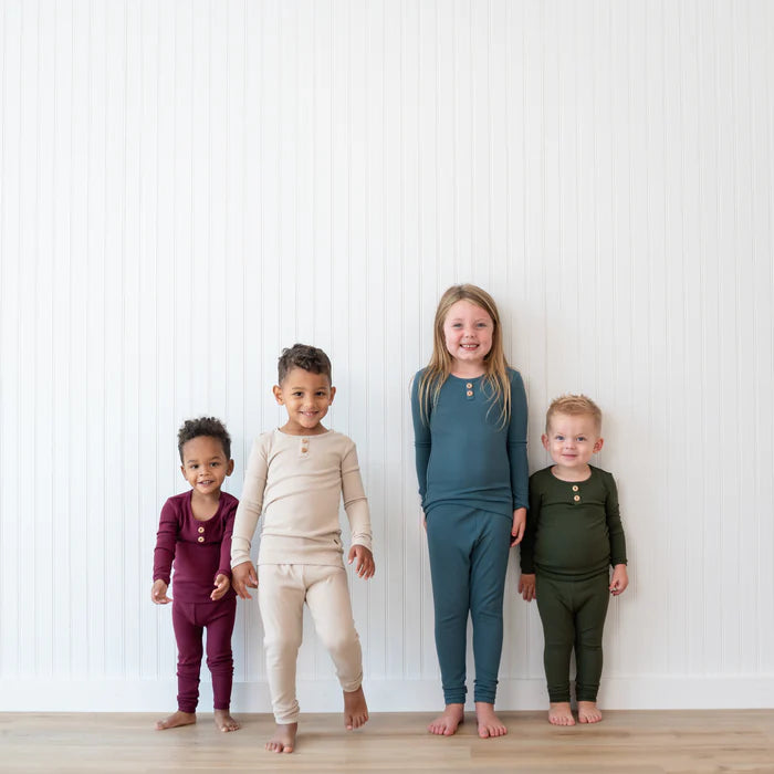 Kyte Baby - Kids/Youth Ribbed Henley Set