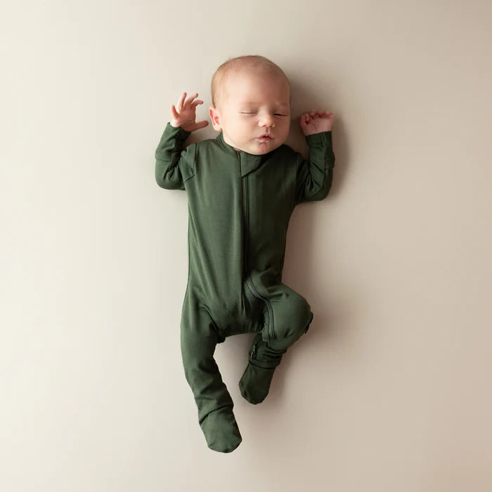 Kyte Baby - Newborn Bamboo Zippered Footie