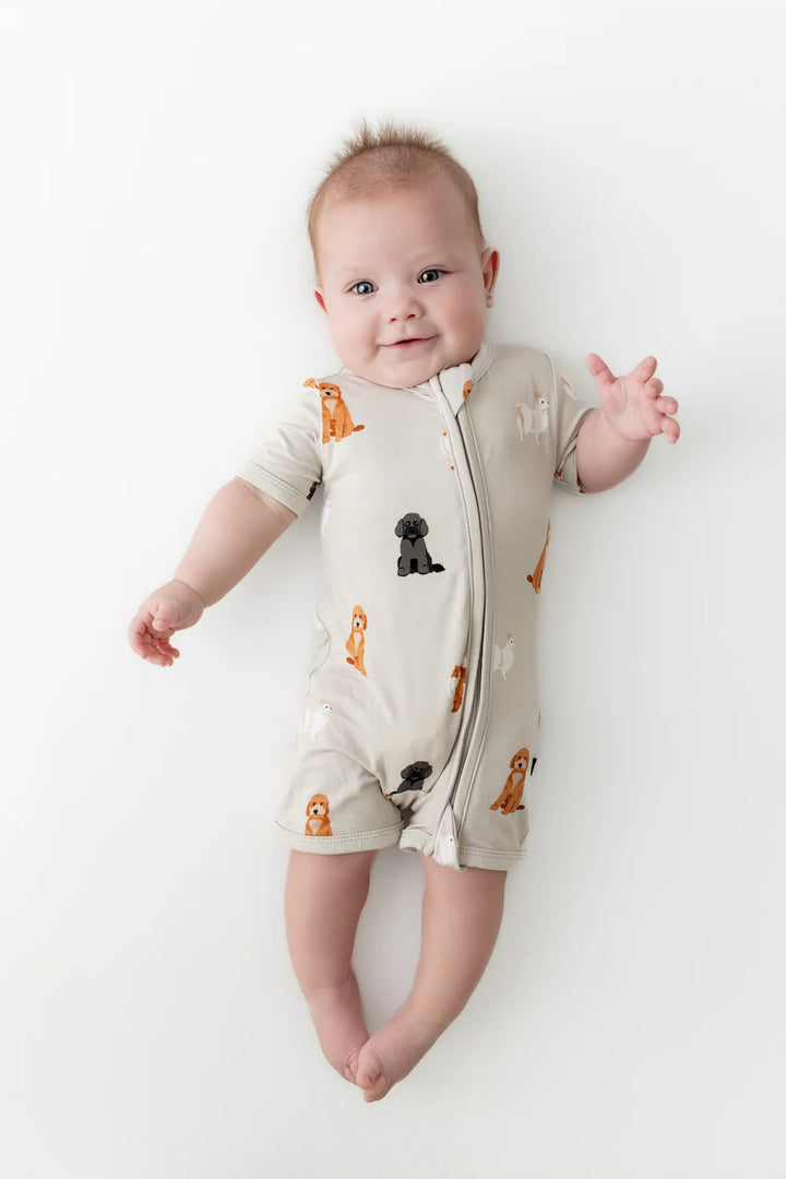 Kyte Baby - Bamboo Zippered Shortall Romper