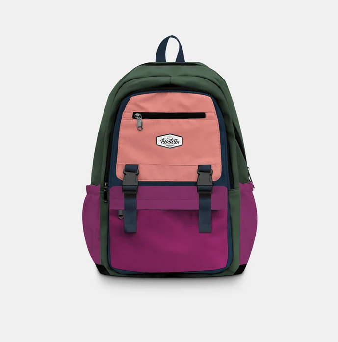 Headster - 26L Colorblock School Backpack