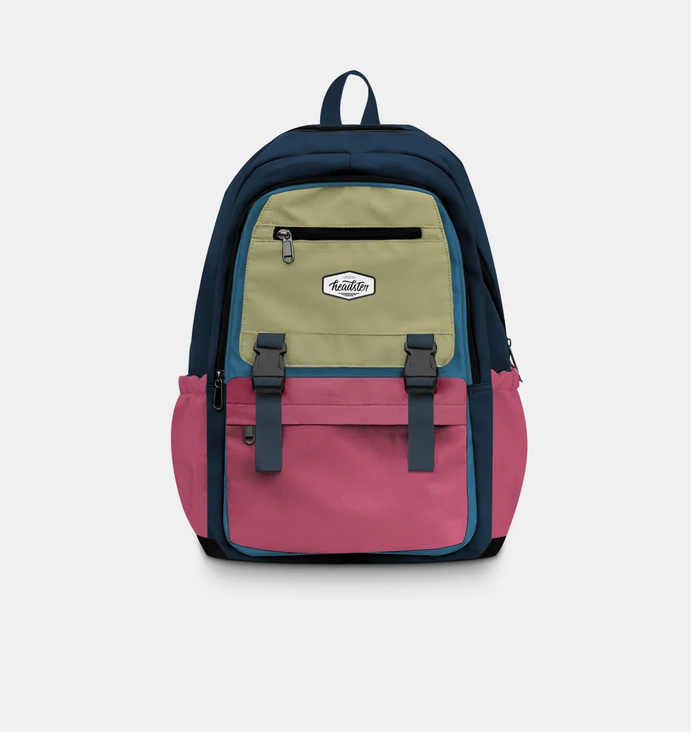 Headster - 26L Colorblock School Backpack