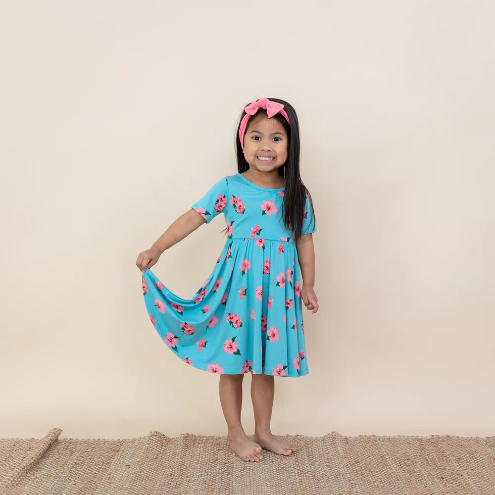 Kyte Baby - Short Sleeve Bamboo Twirl Dress (Size 6 & 7)