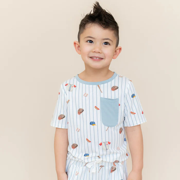 Kyte Baby - Kids Crew Neck Short Sleeve Tee (5T, 6T &amp; 7T)