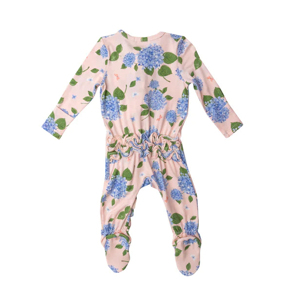 Angel Dear - 3-6M Bamboo 2-Way Zippered Footie - Pitter Patter Boutique