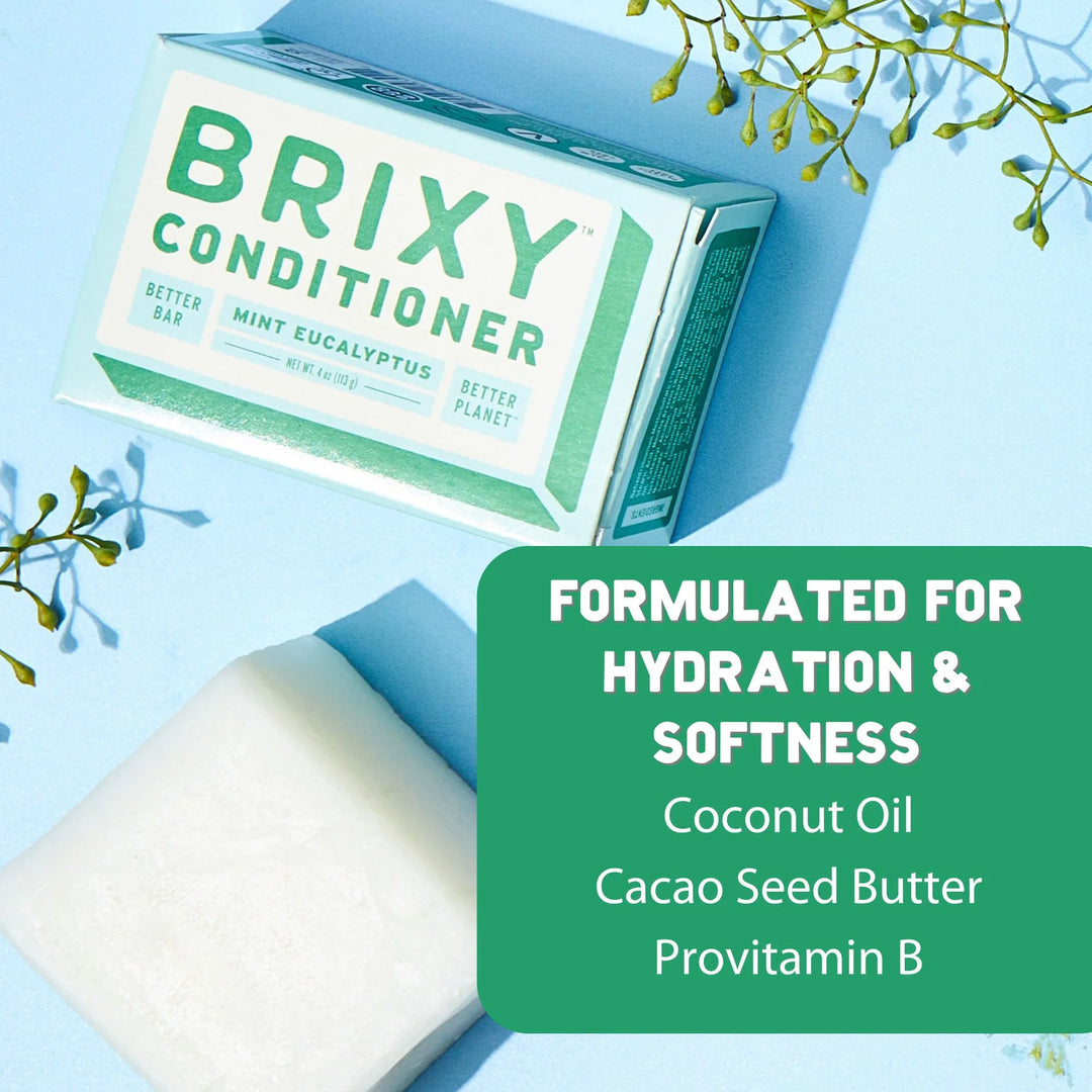 BRIXY - Balance Conditioner Bar - Mint Eucalyptus