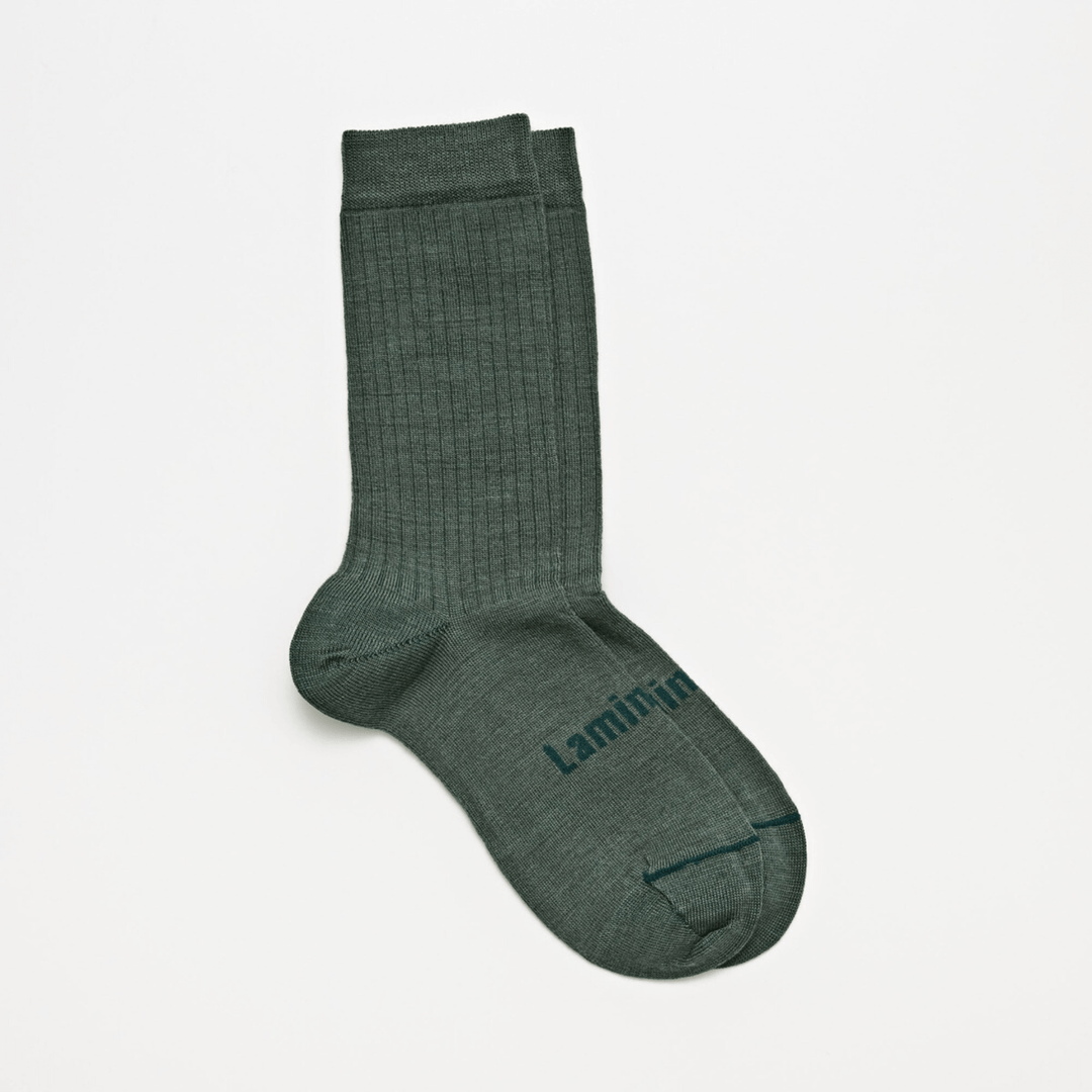 Lamington - Merino Wool Crew Cut Mens Socks - Pitter Patter Boutique