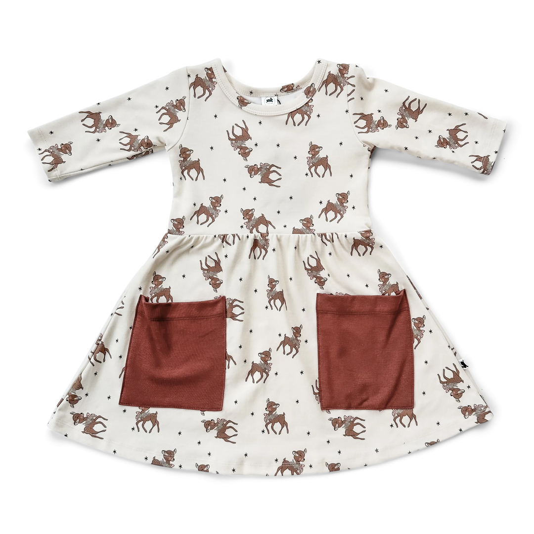 Little & Lively - Youth Clementine Dress - Pitter Patter Boutique