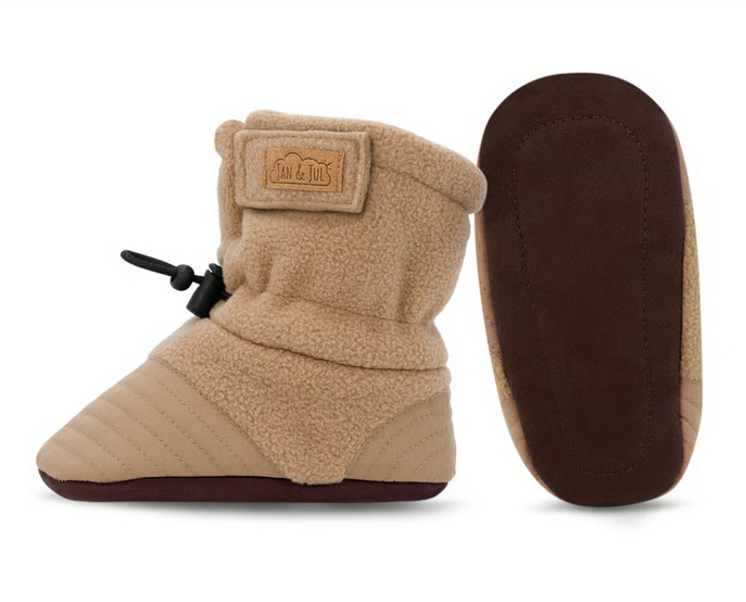 Jan &amp; Jul - Adjustable Stay-Put Cozy Fleece Booties