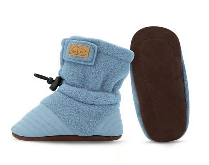 Jan &amp; Jul - Adjustable Stay-Put Cozy Fleece Booties