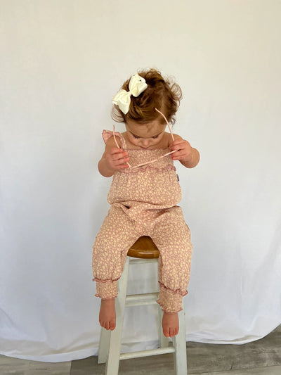 L'oved Baby - Organic Muslin Sleeveless Romper - Pitter Patter Boutique