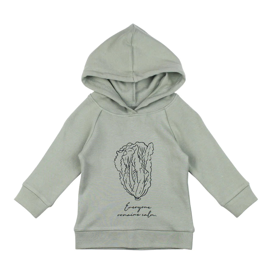 L'oved Baby Raglan Hoodie - Seafoam Lettuce
