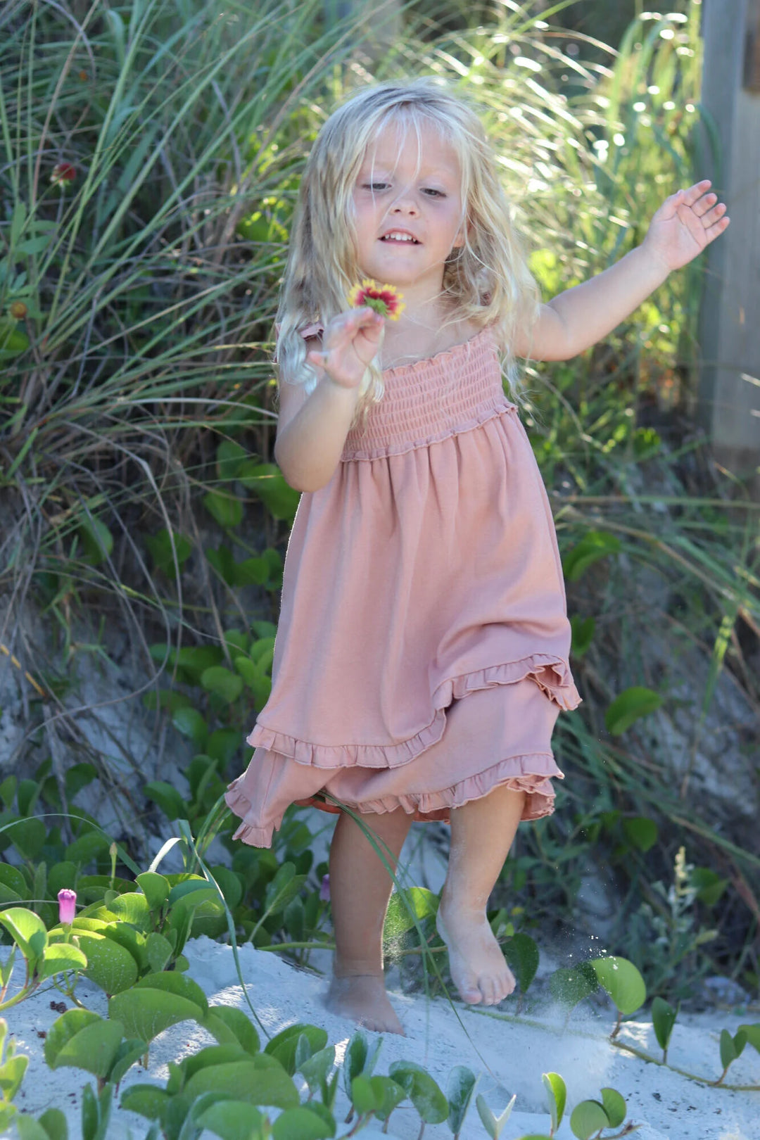 L'oved Baby - Organic Smocked Summer Dress - Pitter Patter Boutique