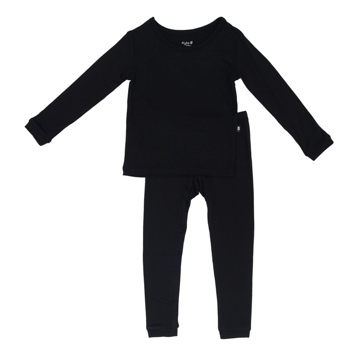 Kyte Baby - Long Sleeve Bamboo Pajamas (Midnight - Black)