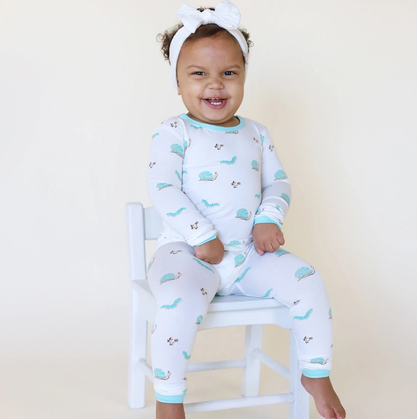 Kyte Baby - Long Sleeve Bamboo Pajamas (Crawl)