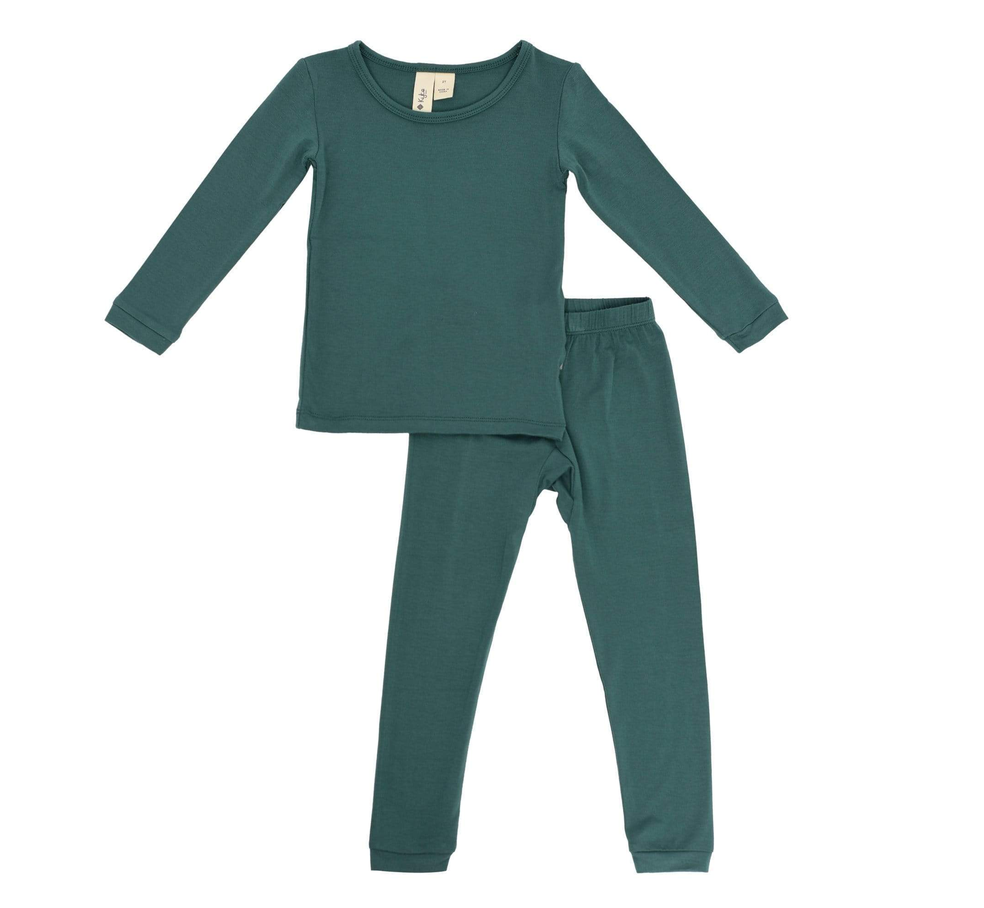 Kyte Baby - Long Sleeve Bamboo Pajamas (Emerald)