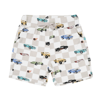 Kyte Baby - Bamboo Drawstring Shorts (Fast and Fierce)