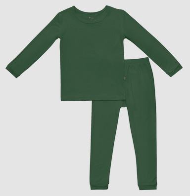 Kyte Baby - Long Sleeve Bamboo Pajamas (Hunter)
